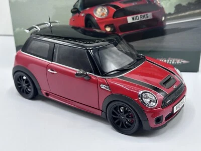 1/18 KYOSHO Mini Cooper S Red (JCW) John Cooper Works Tuning Rare - Image 1 of 4