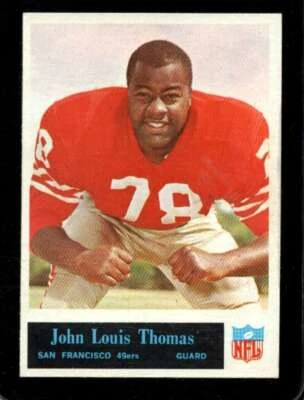 1965 PHILADELPHIA #181 JOHN THOMAS EX (RC) 49ERS *X35147 - Image 1 of 2