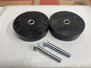 2x, Timbren A25723 1" Thick Spacer for Raised Vehicles, 3/8" Hole, 4" Diameter - Foto 1 di 7