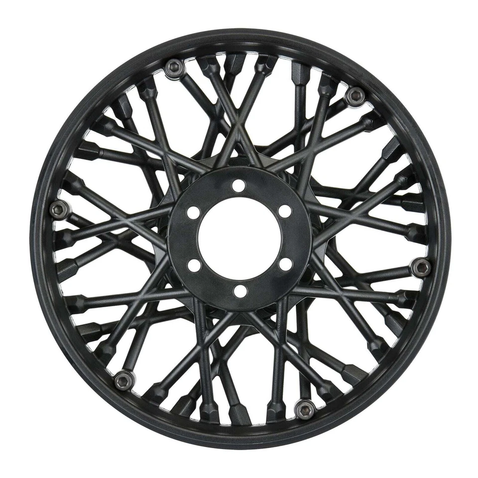 Pro-Line PRO282003 Supermoto Front Wheel, Black: Losi Promoto-MX PM-MX - Image 1 of 1