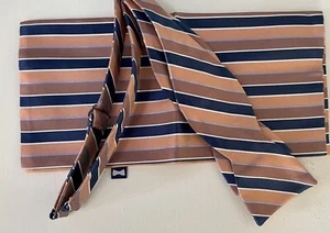 BEAU TIES-Handmade in Vermont-Bow Tie & Pocket Square/Scarf-NEW - Picture 1 of 4