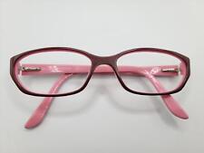 Lacoste LA12214 Womens Oval Eyeglasses Frames Pink and Burgundy 52□15-135