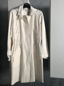 BIANCHETTI SOPRABITO CASUAL DONNA TG. 40 italiana COLORE PANNA IN SETA - Picture 1 of 22