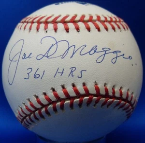 JSA Joe DiMaggio Autographed Signed INSCR LE /361 MLB Comm. Baseball DBB 1128 - Picture 1 of 7