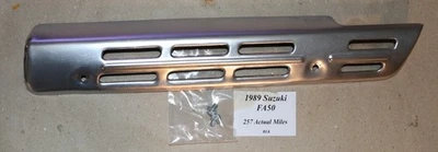 Silenciador Suzuki Fa50 1989 escudo térmico... (poco de 276 millas) Foto 1 de 3