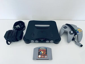 Nintendo 64 N64 Spielkonsole + Pokemon Stadium - Bild 1 von 10