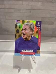 Topps Now Euro Final 2025 Winner Alessia Russo RARE PARALLEL 18/50 England Women - Picture 1 of 4