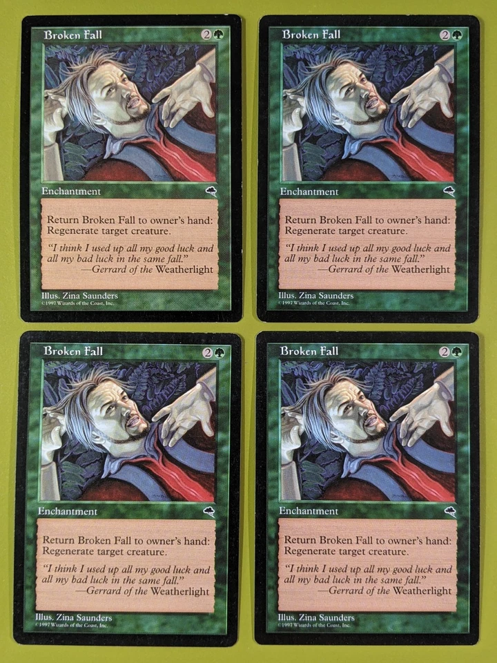 Broken Fall x4 Tempest 4x Playset Magic the Gathering MTG - Image 1 of 1