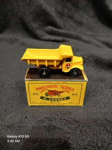 VTG Matchbox Lesney #6 Euclid Quarry Truck Die Cast Car MINT RARE - Picture 1 of 4