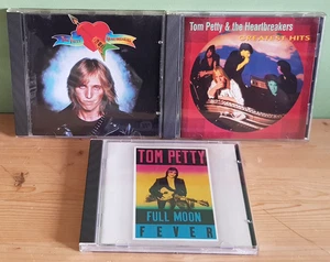 3x Tom Petty CD Albums / full moon HITS heartbreakers / FREE UK P&P - Picture 1 of 2
