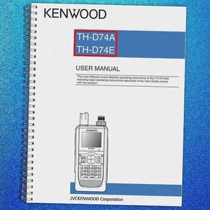 KENWOOD TH-D74A TH-D74E Operating Manual Instructions Guide 129 PAGES - Imagen 1 de 5