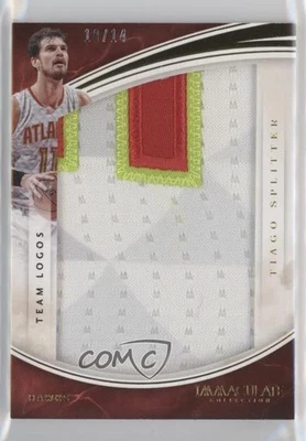 2015-16 Panini Immaculate Team Logos /14 Tiago Splitter #2 Jumbo Patch - Image 1 of 2