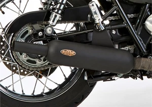 Escape Shark RETRO Classic negro mate Bonneville T100 T120 PVP 679,- - Imagen 1 de 5