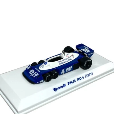Modellino F1 Kyosho 1/64 Tyrrell P34/2 Patrick Depailler #4 1977 - Immagine 1 di 4