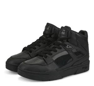 Zapatillas altas de gamuza Puma para hombre negras talla UK 8 (Ref271) - Imagen 1 de 5