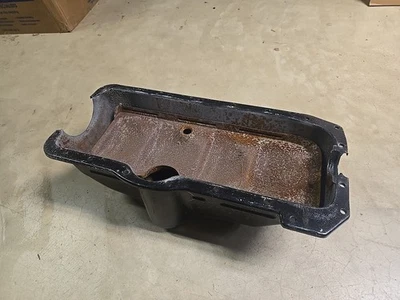 Ford Modelo A 1928-1931 cárter de aceite con deflector 1929 1930 Foto 1 de 4