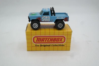 1983 MATCHBOX 'Mountain Man' Mini Pick-Up MINT Boxed MB57 Ford 4x4 Blue - Image 1 of 4