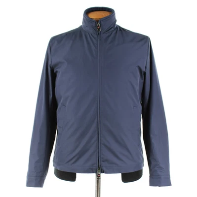 Kired Kiton NWD Kitb Polyester / Cashmere Jacket Size 48 (S US) In Solid Blue - Image 1 of 4