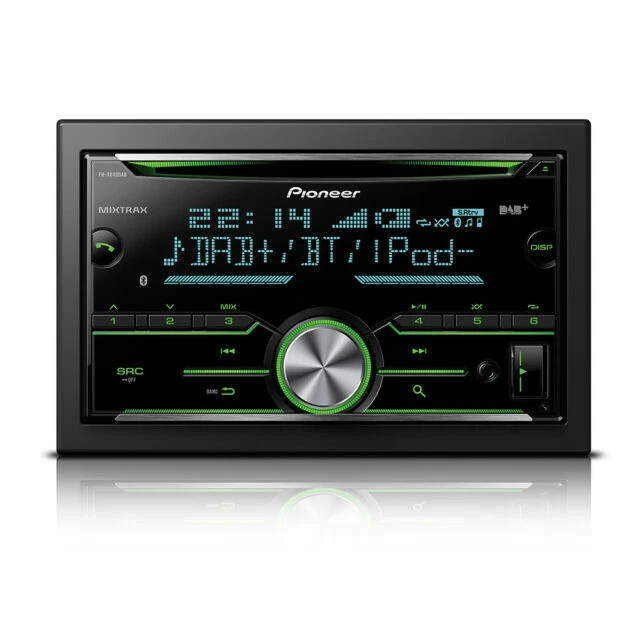 Pioneer FH-X840DAB 2 DIN Lettore Multimediale - Nero