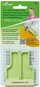 CLOVER Needlecrafts 9584 3 Stück 6 in 1 Stick 'n Stitch Anleitung von Nancy Zieman - Bild 1 von 1