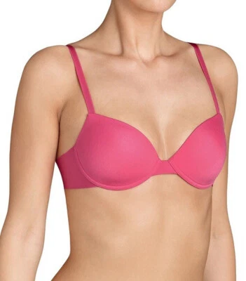 SLOGGI WHPM свет невидимый MULTIWAY T рубашка бюстгальтер 1058 розовый гуава Великобритании 32DD новый - Изображение 1 из 3