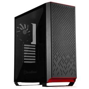Silverstone PM02B-G (Black+ Tempered Glass Window) ATX/MATX Primera Chasis - Picture 1 of 8