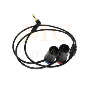 3.5mm to Double Low-Profile XLR 3 pin for RØDE Wireless GO II Dual Channel 24" - Picture 1 of 4