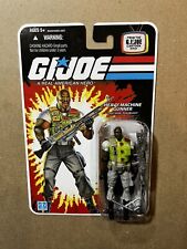 Sealed 2007 GI Joe 25th Anniversary ARAH Roadblock Machine Gunner