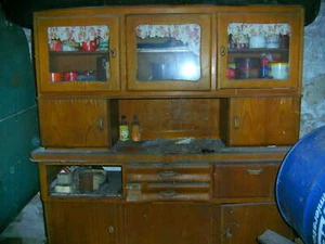 Altes antikes Küchenbuffet Buffet Küchenschrank antik chabby - Bild 1 von 1
