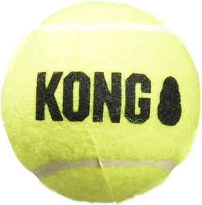 KONG Air Dog (3 Pack) Squeakair Toy Tennis Balls, Medium - Picture 1 of 1