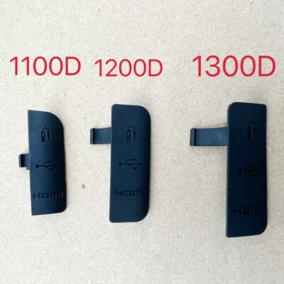 USB HDMI Rubber Cover Bottom Door for Canon EOS 1100D 1200D 1300D Repair Parts - Image 1 of 4