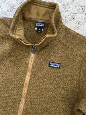 Patagonia Kids' Better Sweater Fleece Full Zip Jacket Mulch Brown Size XL 14 - Image 1 of 4