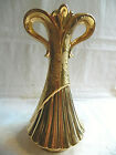 Vintage Art Deco Vase Ceramic 22kt Gold