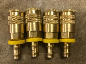 Dixon DC2044L Messing Air Chief Austausch Schnellkupplung Luftschlauch Muffe Menge 4 - Bild 1 von 2