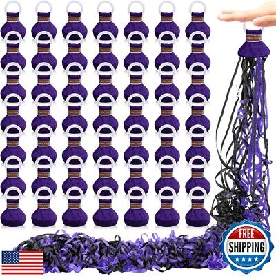 WinnerWhy 50 Pcs Graduation No Mess Confetti Popper Hand Throw Streamer Poppe - Image 1 of 4