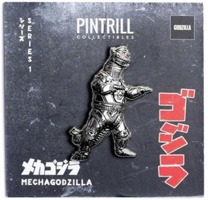 ⚡RAR⚡ PINTRILL x TOHO 3D MECHAGODZILLA PIN *BRANDNEU* GODZILLA PIN JAPAN  - Bild 1 von 4