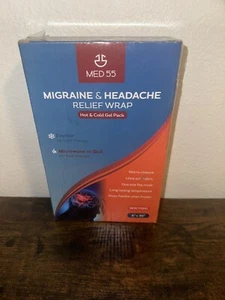 Headache and Migraine Relief Cap Top Coverage Ice Head Wrap Cold Therapy New - Picture 1 of 5