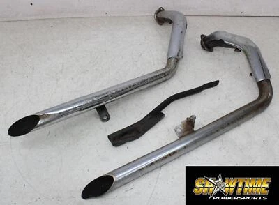 86 Harley-Davidson Sportster 883 Tubo de escape Cabezales Silenciadores Silenciadores (leer) Foto 1 de 4