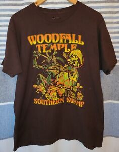  Legends of Zelda Woodfall Temple Nintendo shirt Large Brown 