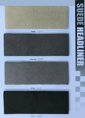 JAGUAR XF XFR SUEDE FOAM-BACKED HEADLINER 2009 2010 2011 2012 2013 2014 2015  - Image 1 of 2