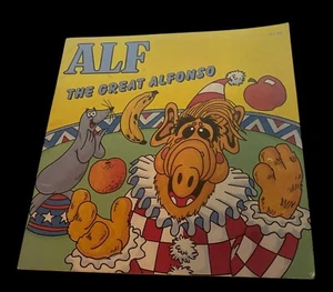 ALF The Great Alfonso Circus Vintage 1987 Kids Book Checkerboard Press New York - Picture 1 of 11