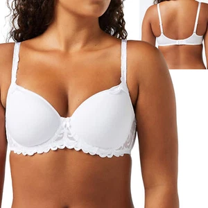 Triumph Modern Finesse WP Damen Bügel BH Softschale Gr. 80D Weiß - Bild 1 von 1