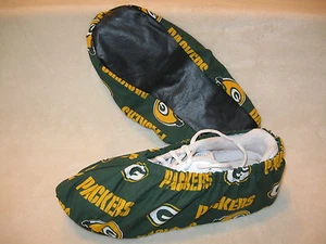 Packers uomo Green Bay. Copriscarpe da bowling. Cotone, foderato con suole in vinile. - Foto 1 di 5