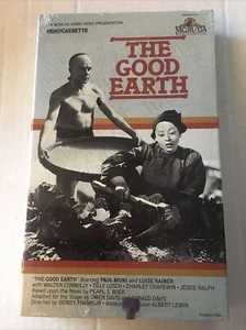 The Good Earth VHS New Sealed Plastic Wrap MGM/UA Paul Muni Luise Rainer - Picture 1 of 6