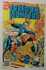 FREEDOM FIGHTERS #8 - Vs Crusaders - NM 1977 DC Vintage Comic
