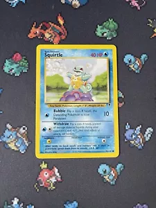 Carte Pokémon Squirtle 95/110 Collezione Leggendaria Comune WOTC - (NM) - Foto 1 di 6