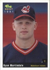 1991 Watertown Indians Classic/Best #13 Ryan Martindale