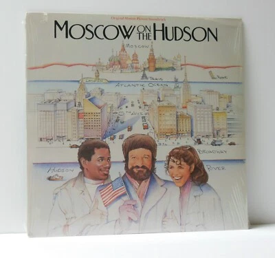MOSCOW ON THE HUDSON Soundtrack OST 1984 Vinyl Record LP SEALED Bernie Grundman - Image 1 of 2
