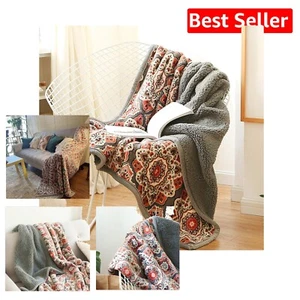 Luxurious Floral King Size Blanket 90'' x 108'' - Ideal Gift for All Occasions - Picture 1 of 9