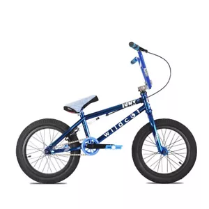Wildcat BMX 16 inch 40cm Oilslick Blue Freestyle BMX Bike Buy with Afterpay - Picture 1 of 12